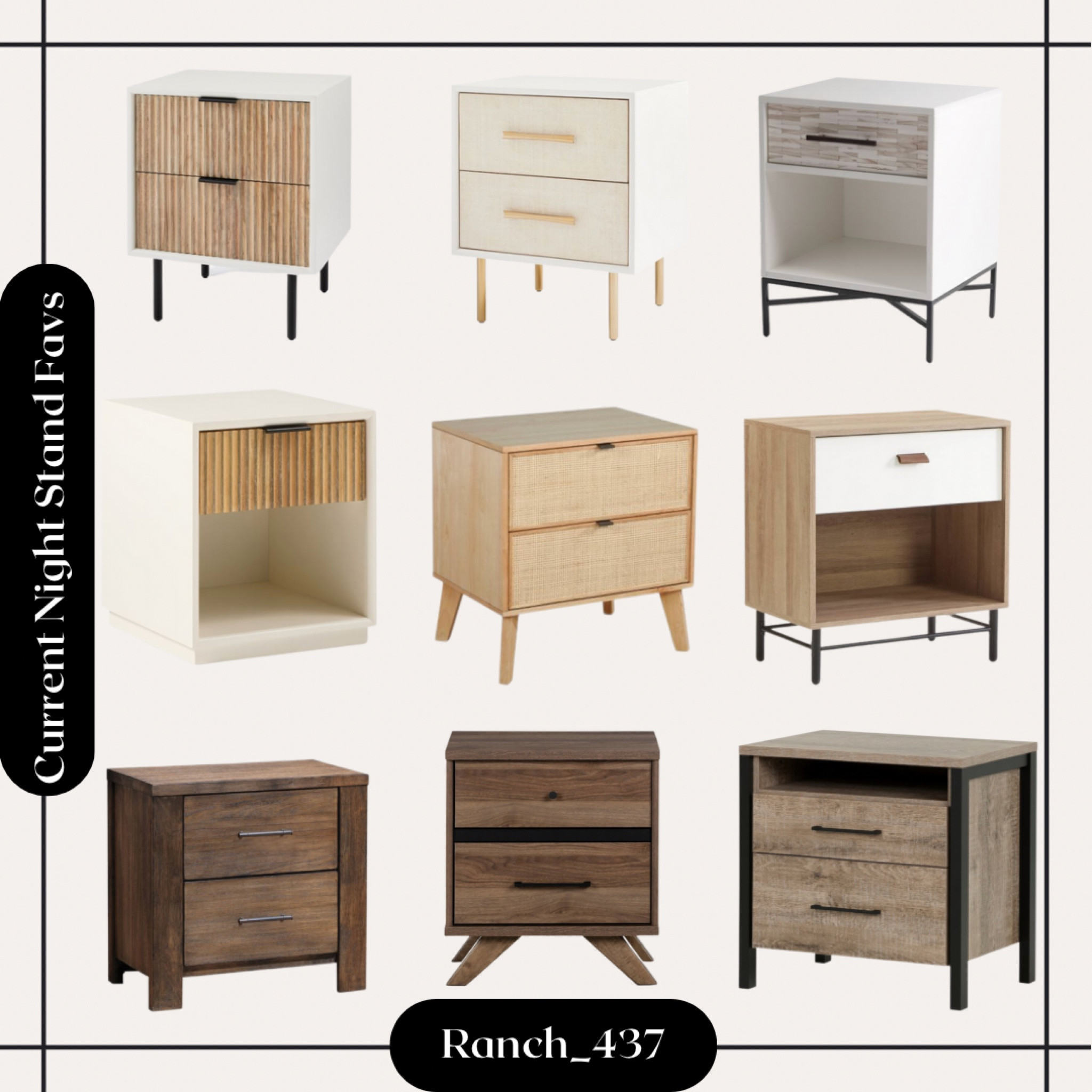 Some of my favorite nightstand finds from West Elm and Target that fit all budgets. 

Budget friendly, nightstands, west elm, target, home finds, bed side tables, neutral color, wood, bedroom furniture 

#LTKhome #LTKFind