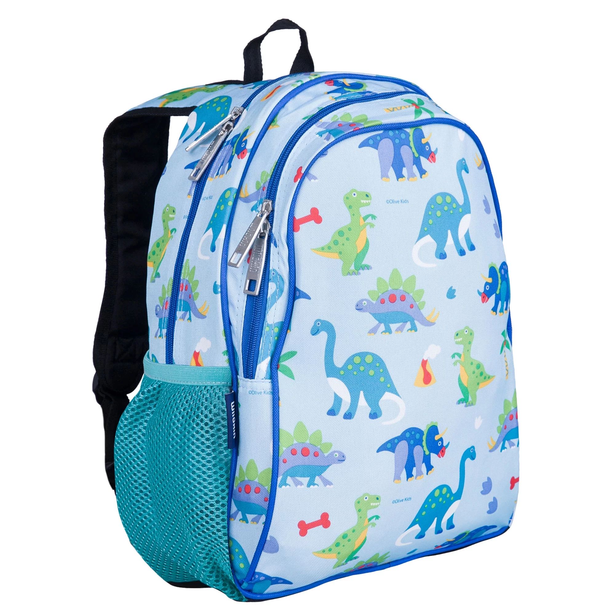 Wildkin Kids 15 Inch School and Travel Backpack for Boys and Girls (Dinosaur Land Blue) - Walmart... | Walmart (US)
