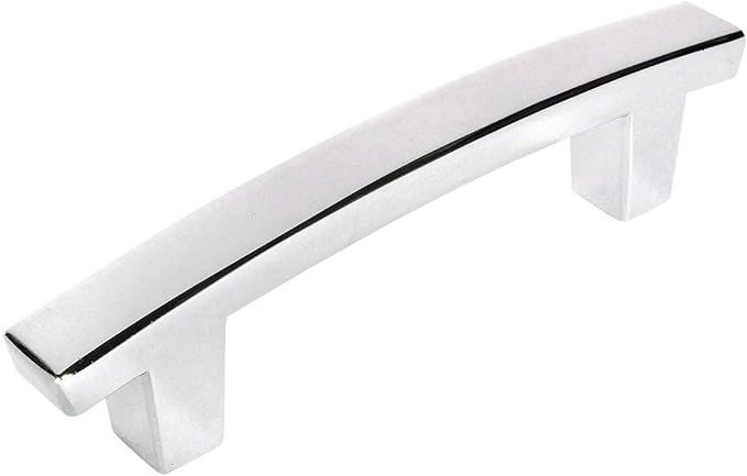 10 Pack - Cosmas 5235CH Polished Chrome Contemporary Cabinet Hardware Handle Pull - 3" Inch (76mm... | Amazon (US)