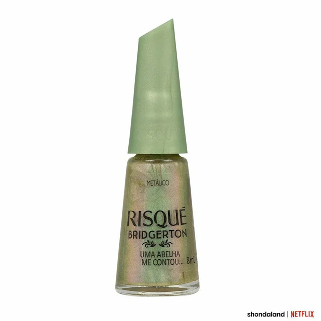 Esmalte Risqué Metálico Bridgerton Uma Abelha Me Contou 8ml | Drogasil BR