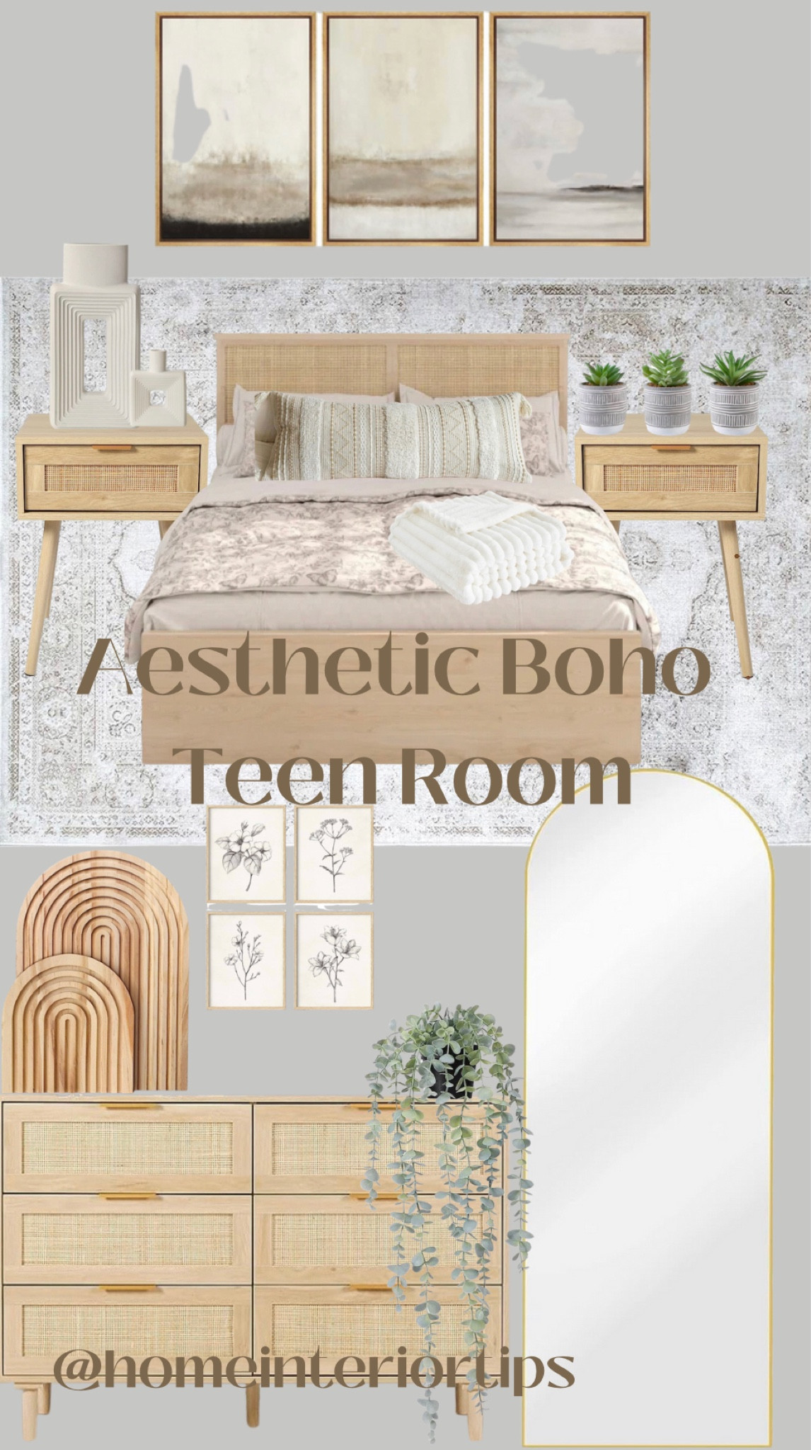 Aesthetic Boho Teen Room

#LTKhome