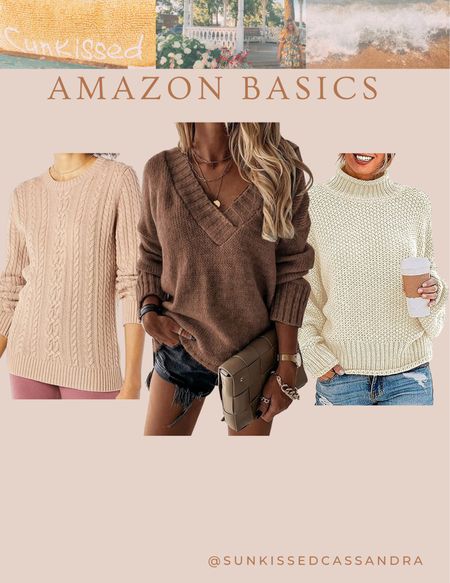 Keeping a knit sweater in my closet is a must for me 
These sweaters are all under $40 on Amazon 

#LTKSeasonal #LTKstyletip #LTKunder50