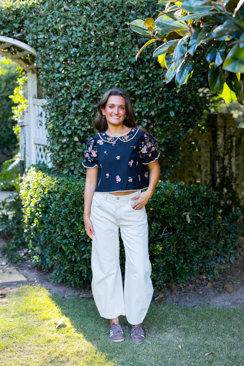 Good Luck Mid-Rise Barrel Jeans - Milk | cocolillys