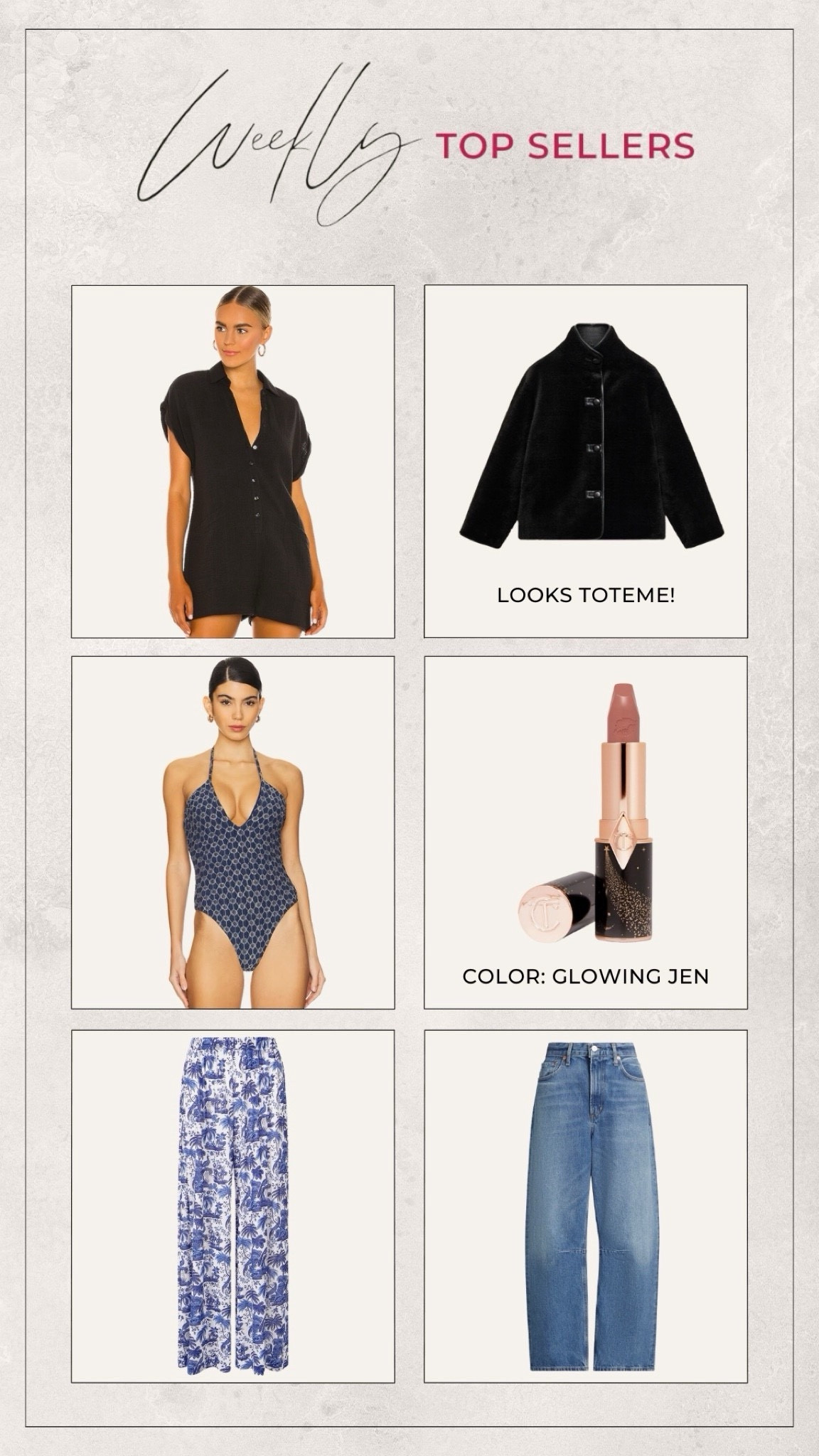 Top sellers you all love! 





Top sellers, poolside, vacation, resort, beauty 

#LTKSeasonal #LTKBeauty #LTKSwim