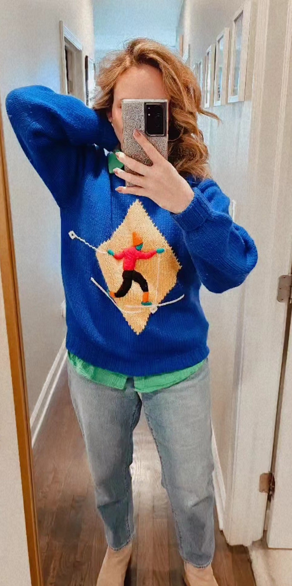 I'm on a mission this year to style / wear everything in my closet at least once. If I'm not digging it, I'm not keeping it. Today's fit is a vintage ski sweater from 1986. Kinda cute! Keeping it. Linked the rest of the outfit and ski sweaters from brands I love! 

#LTKSeasonal