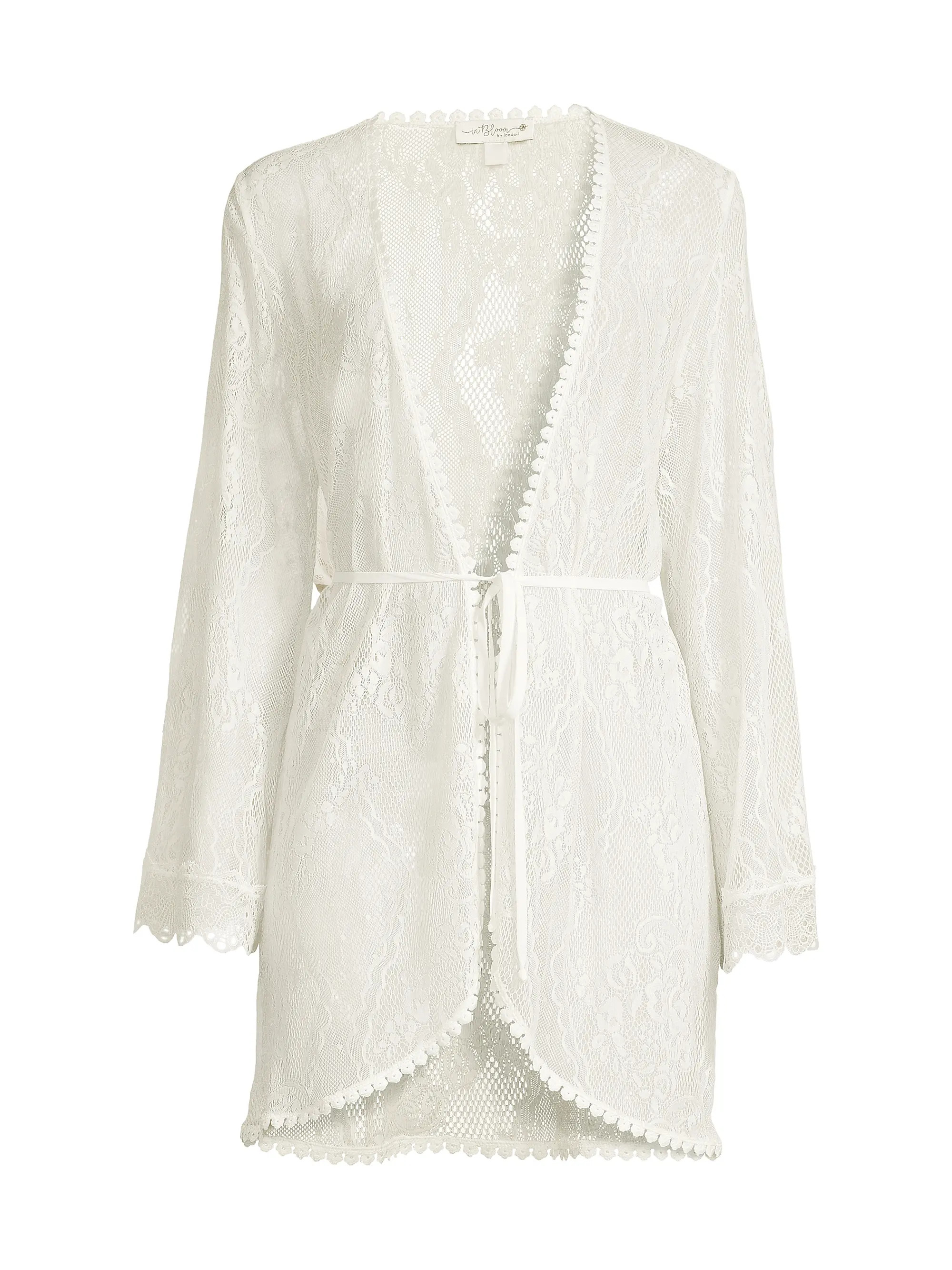 Magnolia Lace Robe | Saks Fifth Avenue