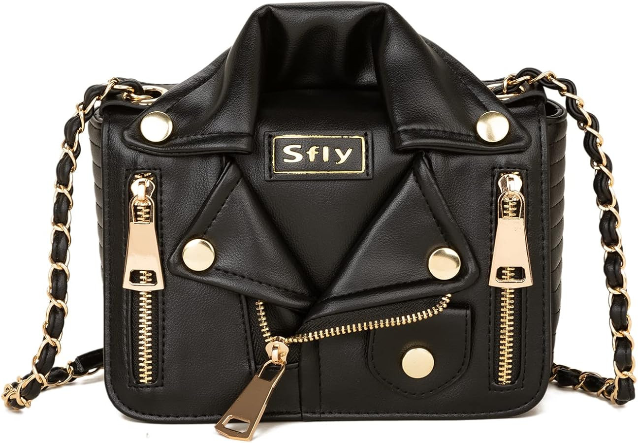 Sfly Women Satchel Chain Strap Shoulder Bag Leather Crossbody Handbags Ladies Evening Clutch Purs... | Amazon (US)