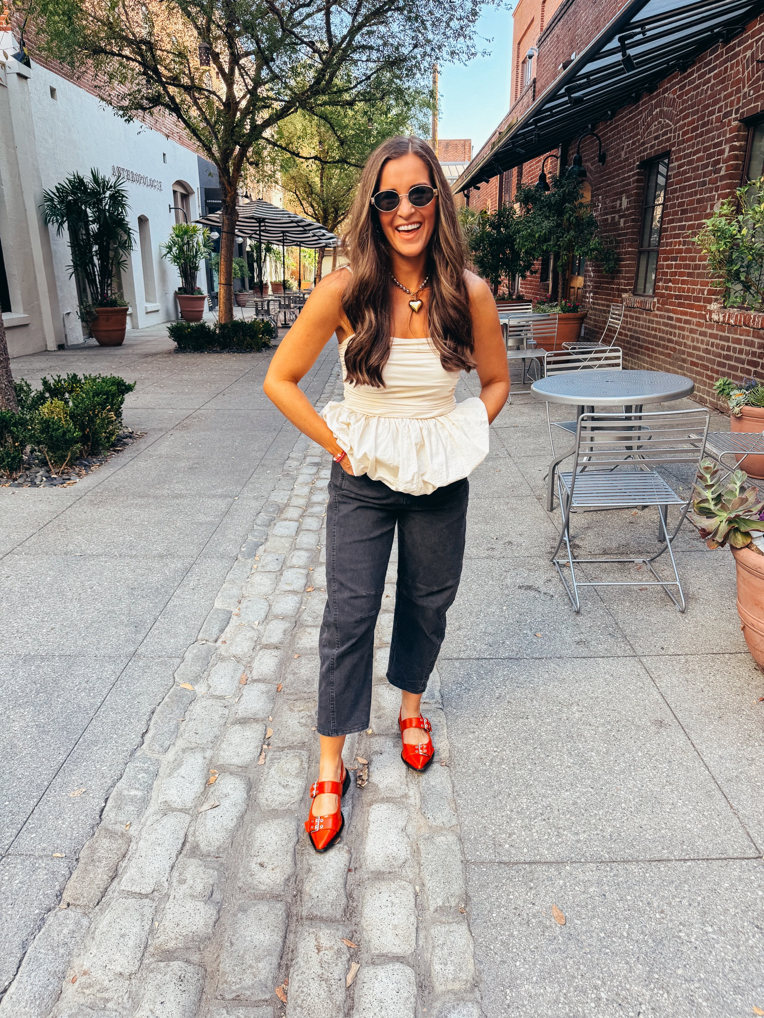 Love this easy fall transition look! Wearing a small in the top and the shoes are also TTS. 

#LTKFindsUnder50 #LTKSeasonal #LTKStyleTip