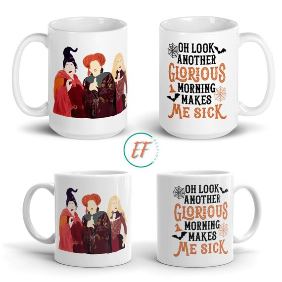HOCUS POCUS MUG  Halloween Coffee Mug  Glorious Morning  | Etsy | Etsy (US)