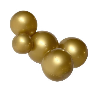 MINNIDIP Balloon Garland 5 Cluster in Gold Metallic | Target