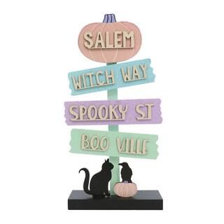 14.7" Salem Directional Tabletop Halloween Sign by Ashland® | Michaels Stores
