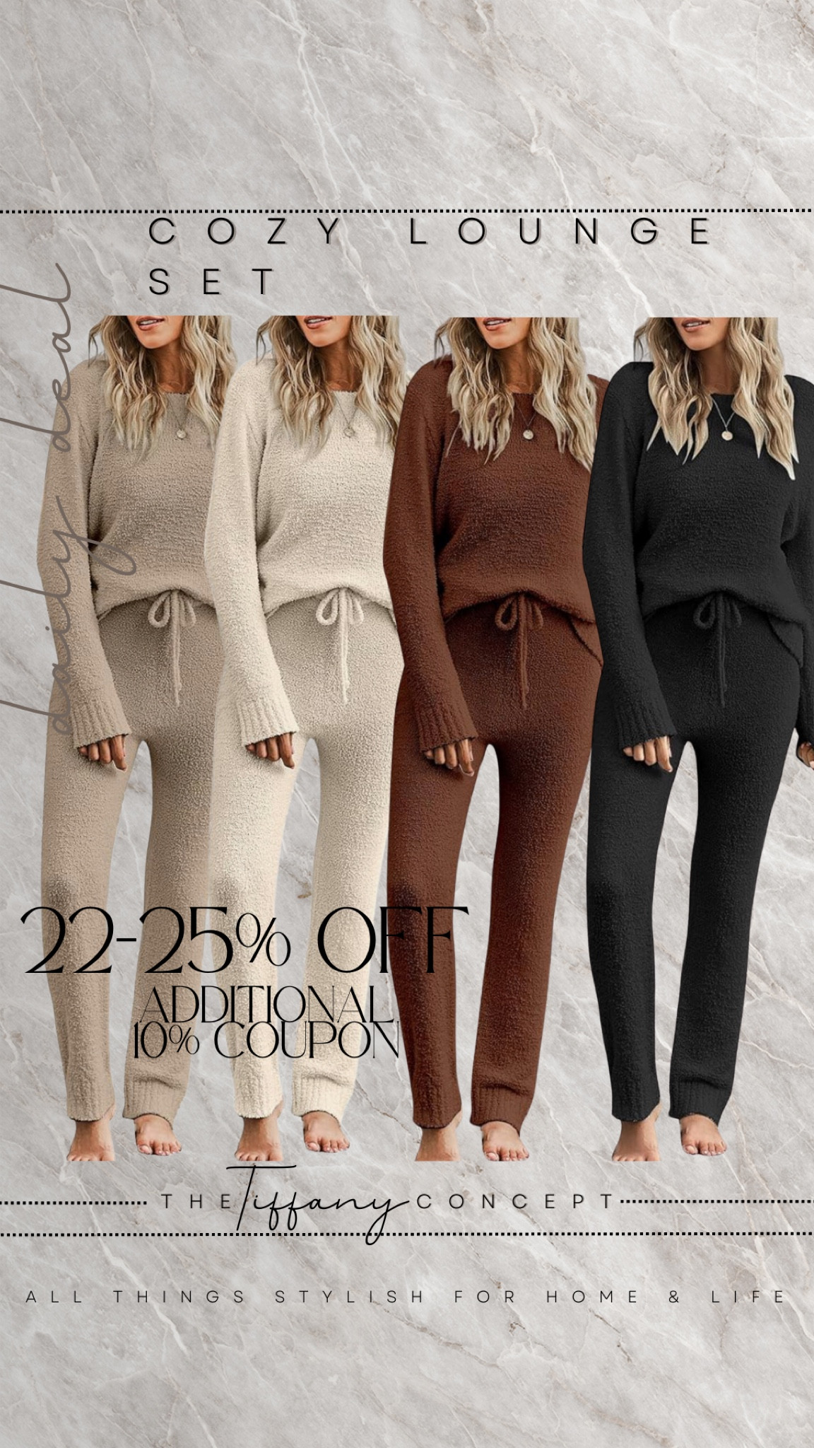 This amazingly cozy lounge set is  the best to keep warm and comfortable this season while still looking put together. They are on sale right now at a great price!

#LTKStyleTip #LTKSaleAlert #LTKBeauty