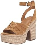 Marc Fisher LTD Women's OATEN Wedge Sandal, Medium Natural 101, 10 | Amazon (US)