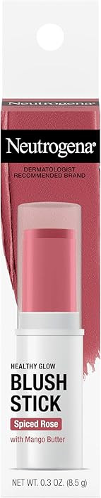 Neutrogena Rubor en barra de brillo saludable, maquillaje ligero fácil de usar, color ultra crem... | Amazon (US)