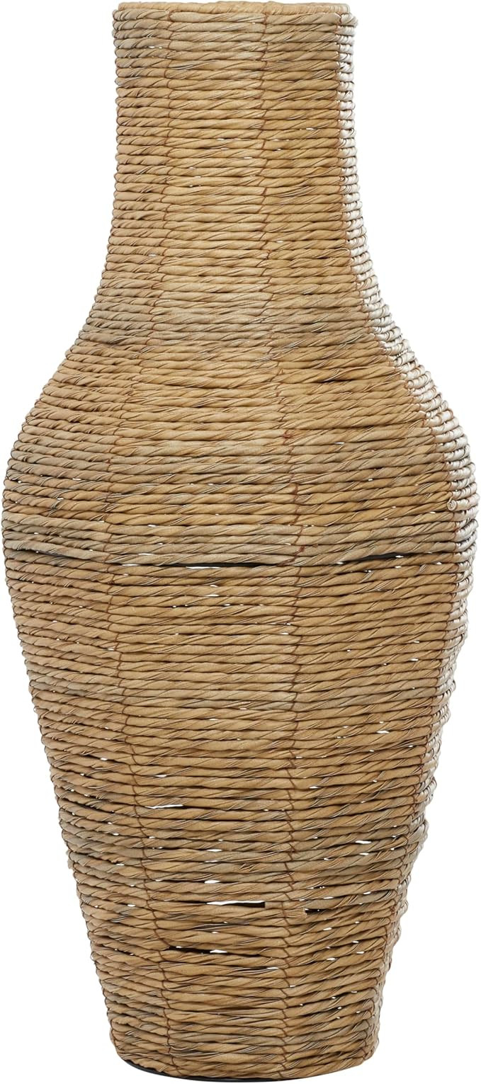 Brown Coastal Vase, 12" x 12" x 28" | Amazon (US)