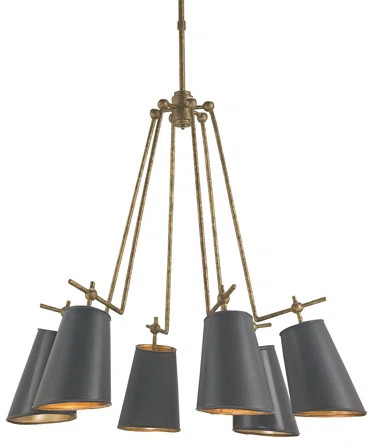Currey & Company Jean-Louis 6 - Light Statement Classic / Traditional Chandelier | Perigold | Wayfair North America