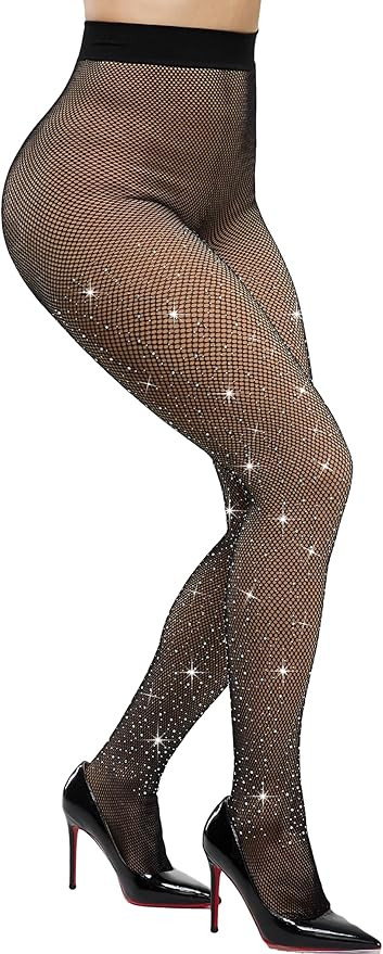 Fleece Lined Tights Women Sheer Warm Pantyhose Leggings Fake Translucent Thermal Winter Thick Tig... | Amazon (US)