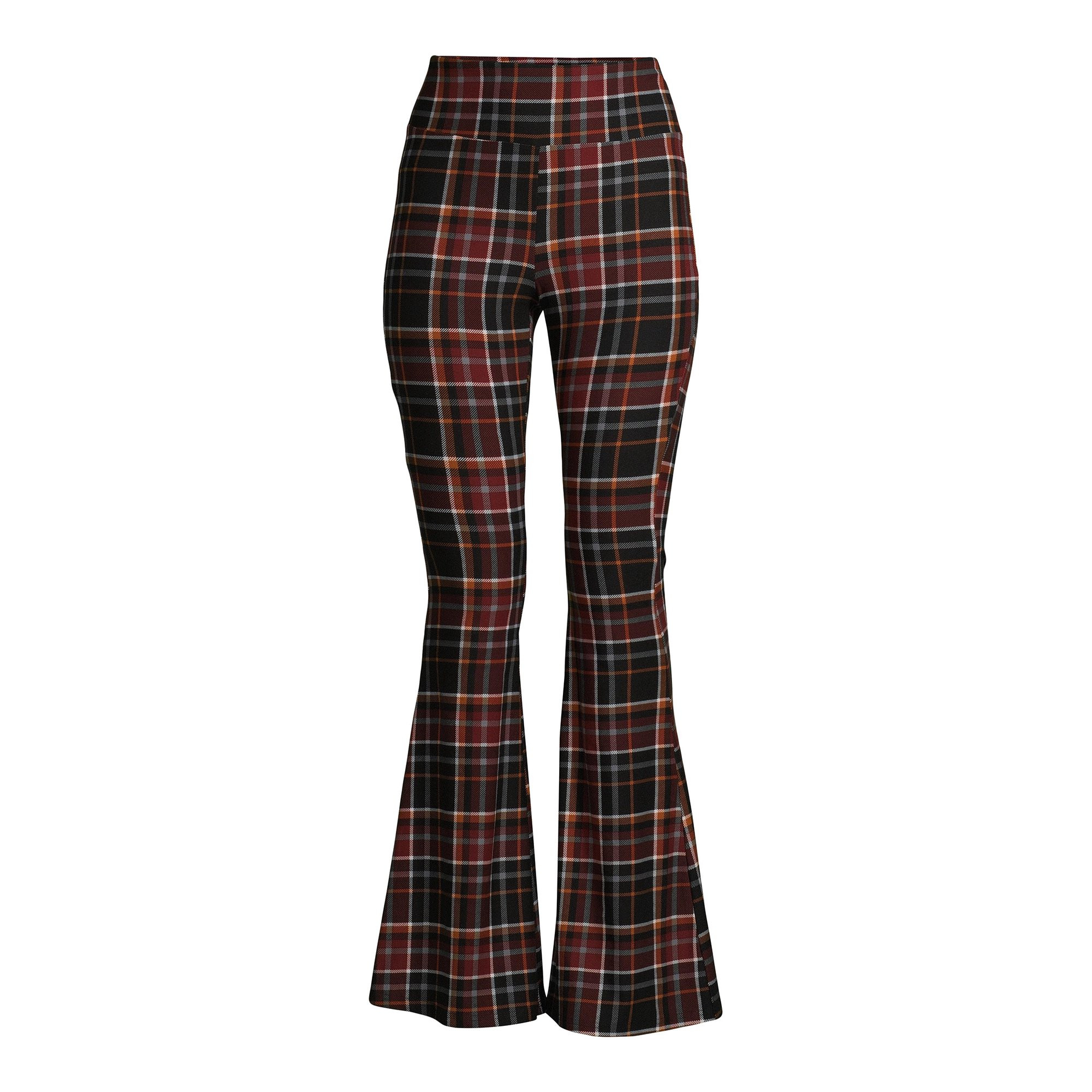 No Boundaries High Rise Pull On Flare Pants | Walmart (US)