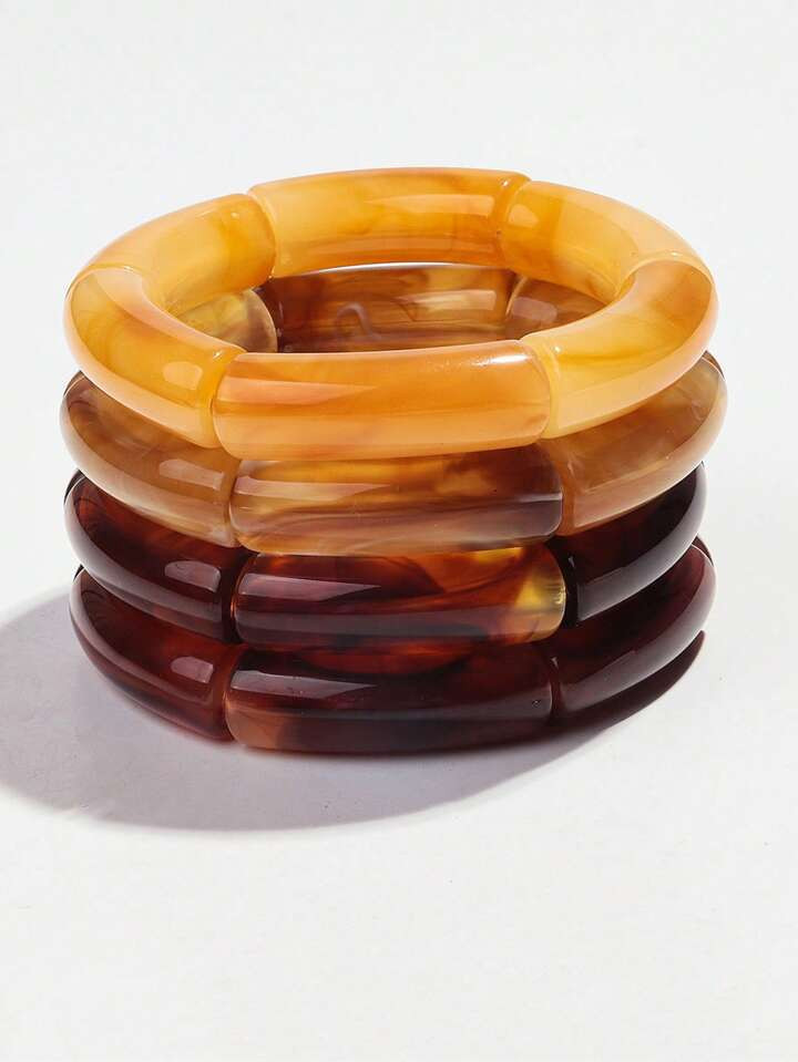 $2.63$2.77-5%Save $0.13 off this item after joining.4pcs/Set Colorful Acrylic Bendable Telescopic... | SHEIN