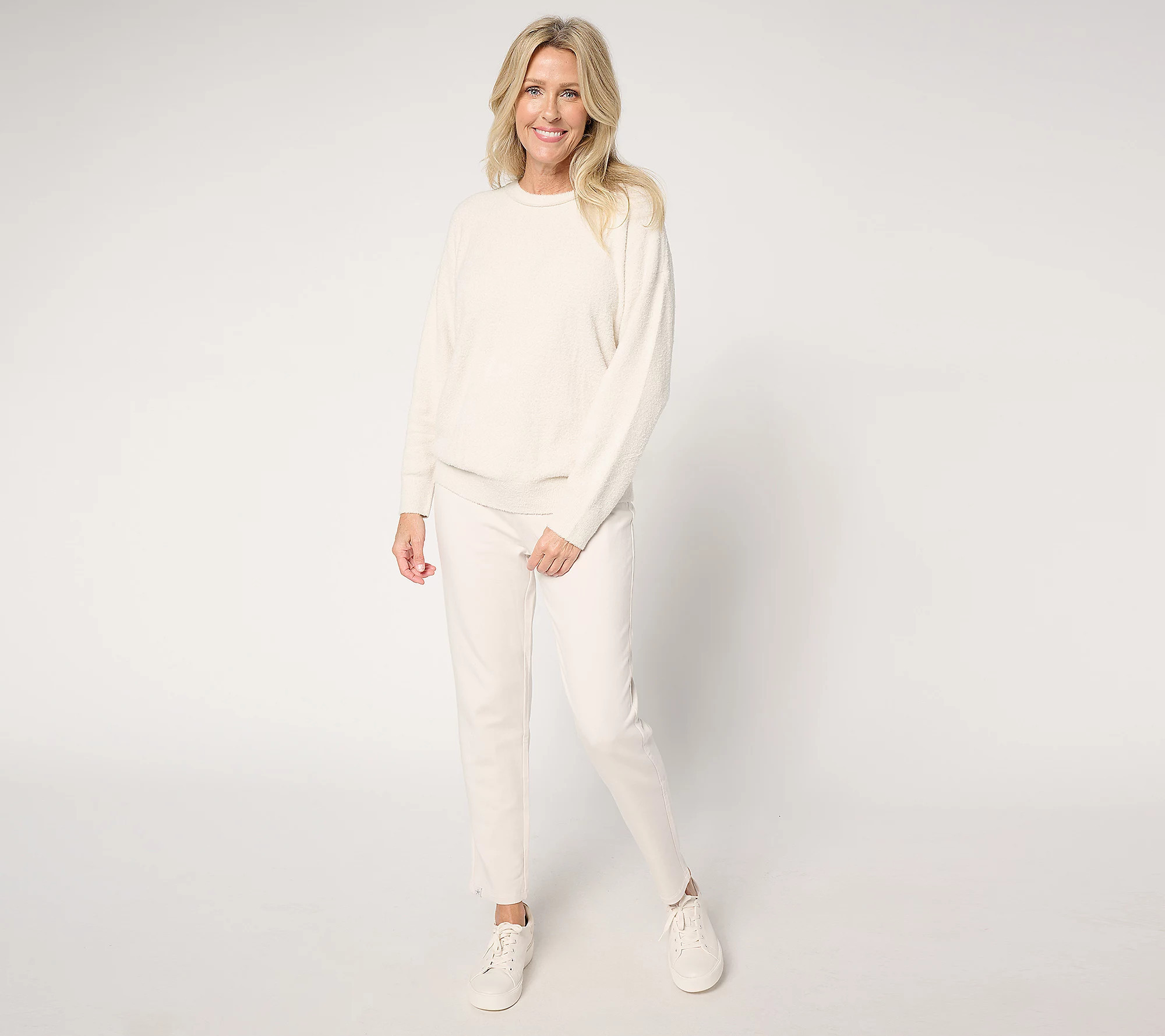 Barefoot Dreams Tall CozyChic Lite Pullover & Pant Set | QVC