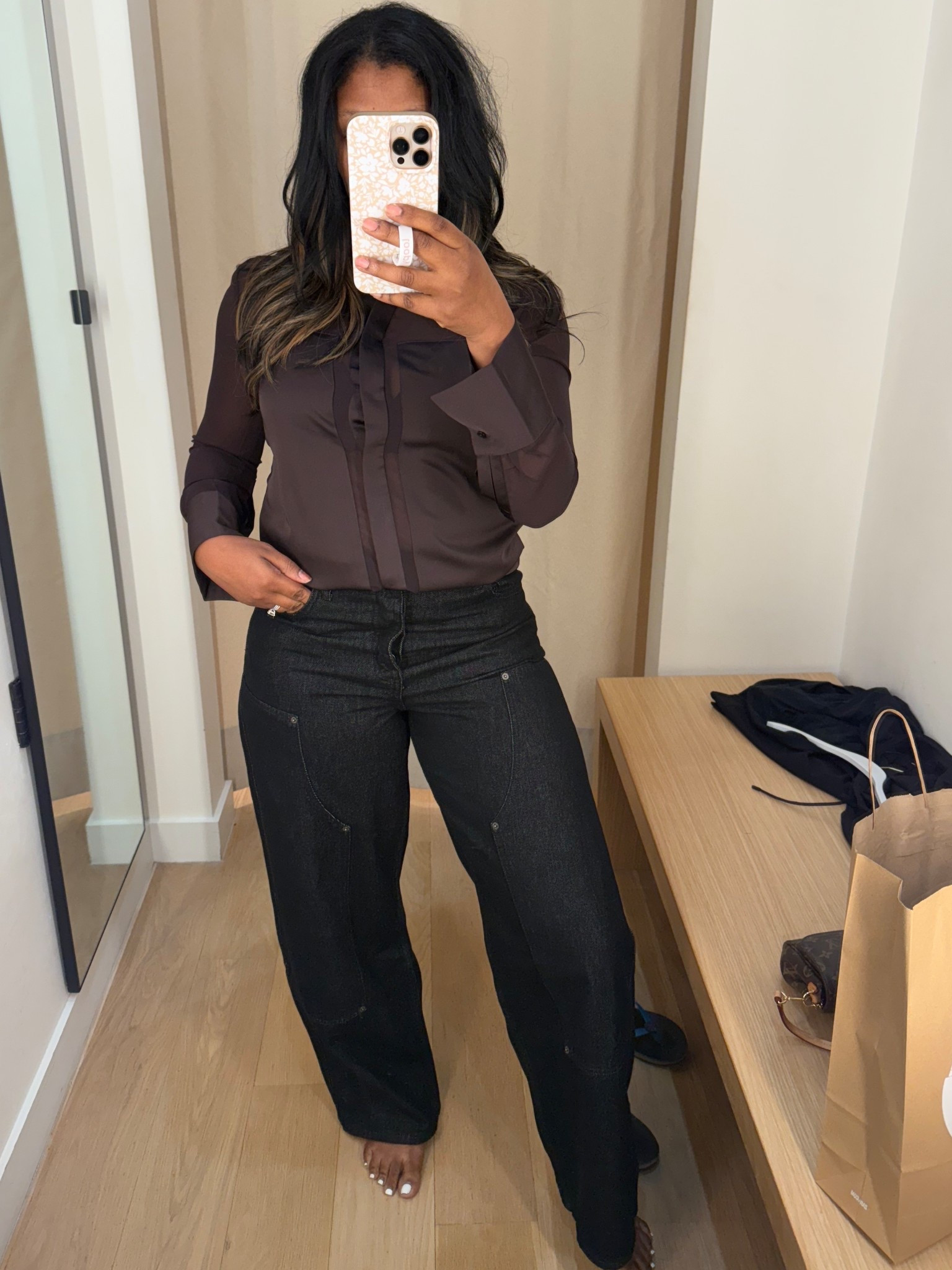 Loving these barrel pants and this gorgeous panel sheer top for fall! 

#LTKStyleTip #LTKFindsUnder100 #LTKOver40