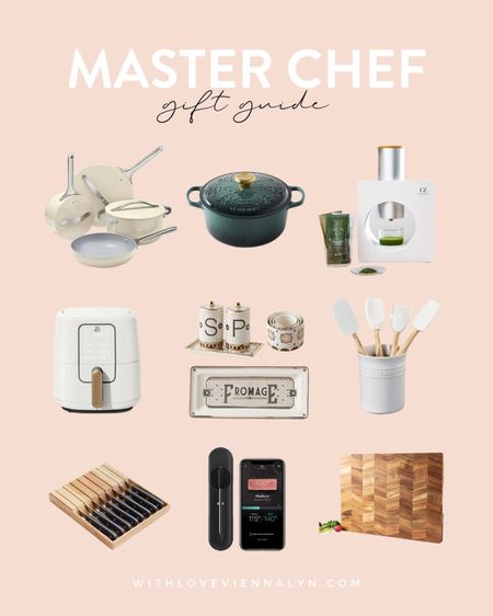 Master Chef Gift Guide 🎁 Gifts for her, Gifts for him, Cooking Gifts

#LTKHoliday #LTKGiftGuide #LTKSeasonal