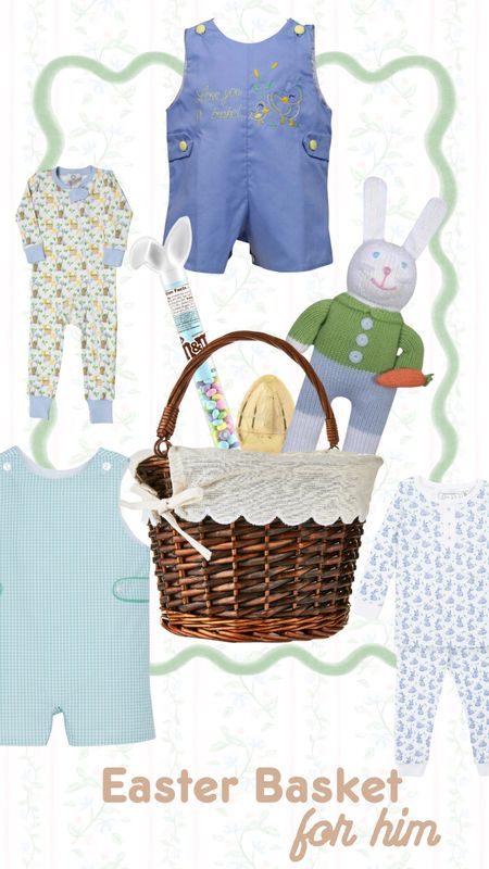 Easter Basket ideas for him! 

#gift #easterbasket #diy #babyboy #easter #jonjon #classic #style 

#LTKfamily #LTKbaby #LTKSeasonal
