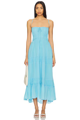 Taking Sides Maxi Dress in Splash | Revolve Clothing (Global)