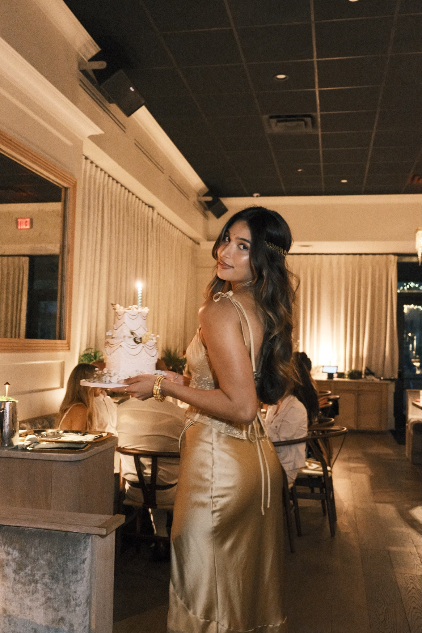 sachin and babi light blue dress Champagne Vinaigrette main image 1