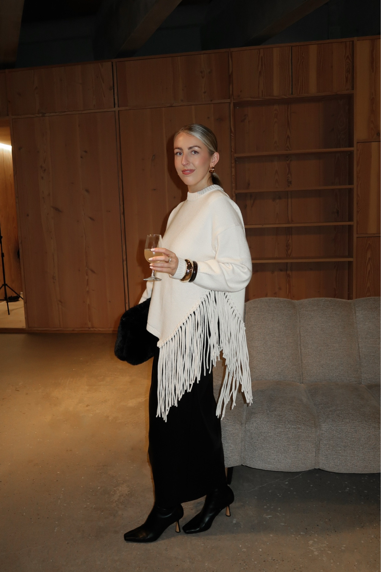 Fringed jumper outfit 🤍 #cphfw 

#LTKstyletip #LTKFashionMonth #LTKuk