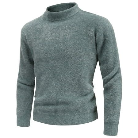 Pgeraug costumes for men Fit Pullover Sweater Top Blouse sweaters for men Green L | Walmart (US)