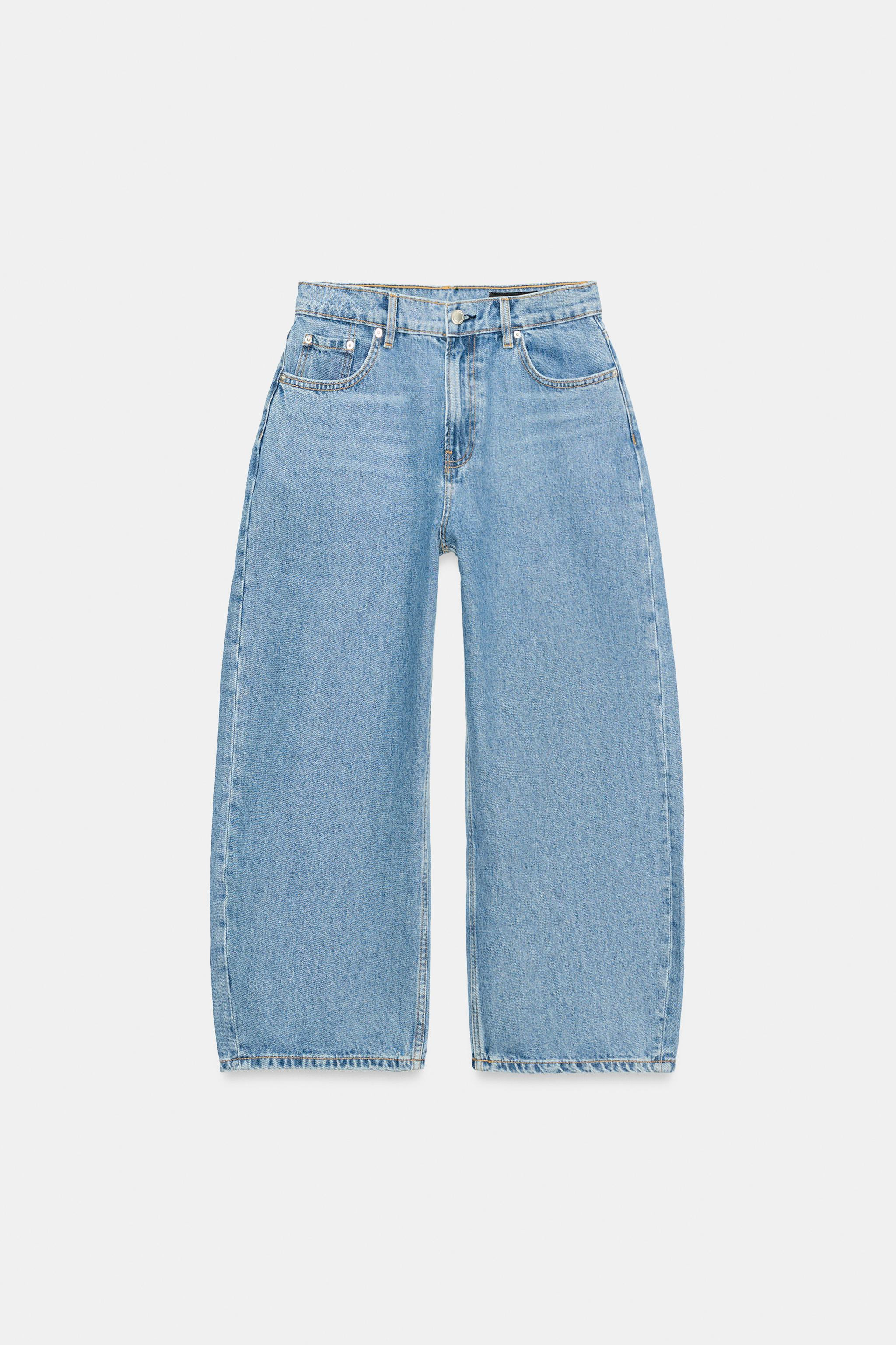 Model height: 178 cmMID-WAIST - BALLOON LEG - CAPRI LENGTHZARA WOMAN COLLECTIONMid-waist capris w... | Zara DE