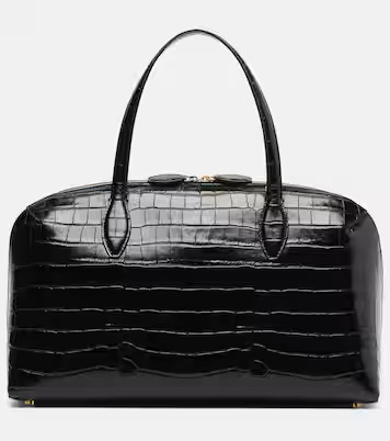 Lounge Medium croc-effect leather tote bag | Mytheresa (INTL)
