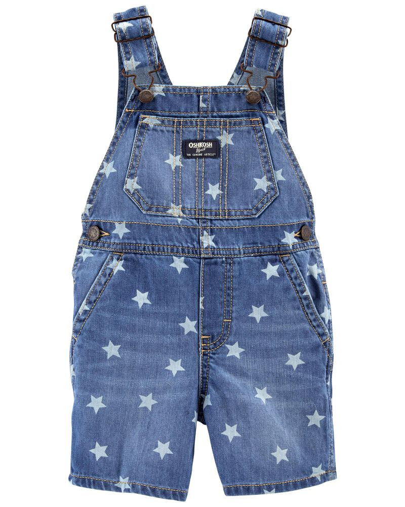 Starry Denim Shortalls | Carter's