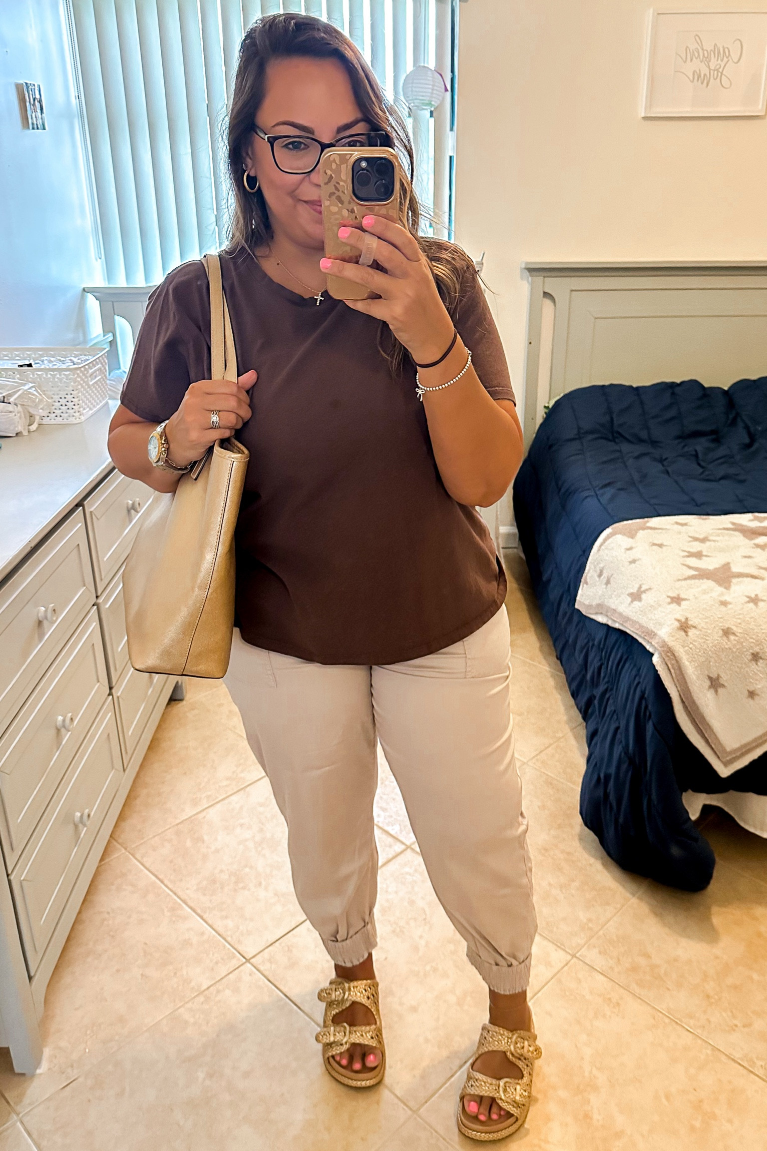 • tee - Nuuds 
• pants - Target
• shoes - Sam Edelman
• earrings - Macys
• watch - Invicta 

#LTKMidsize #LTKOver40 #LTKFindsUnder50