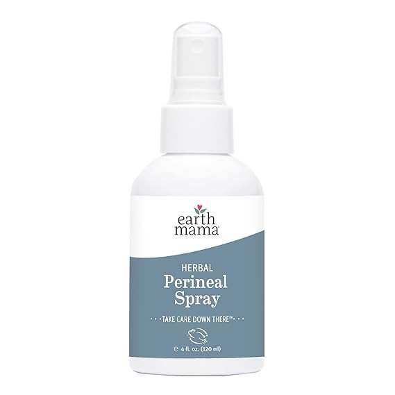 Herbal Perineal Spray by Earth Mama | Safe for Pregnancy and Postpartum, Natural Cooling Spray Fo... | Amazon (US)