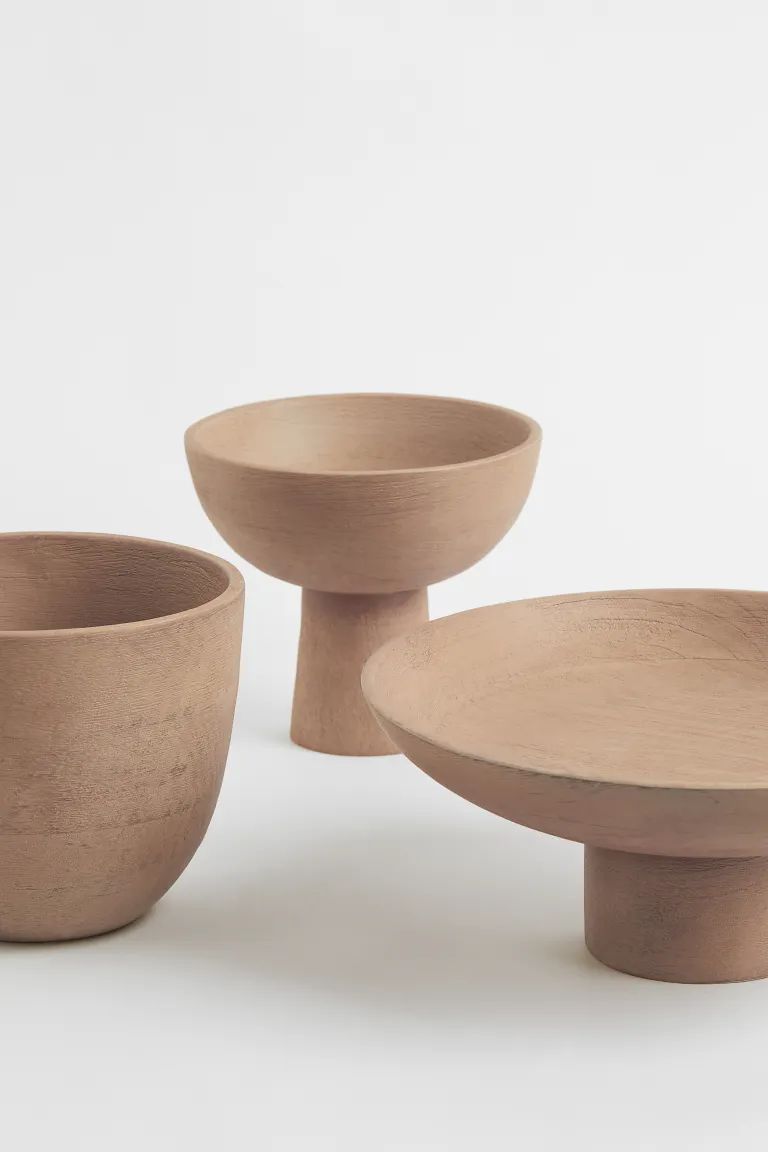 Wooden Pedestal Bowl | H&M (US)