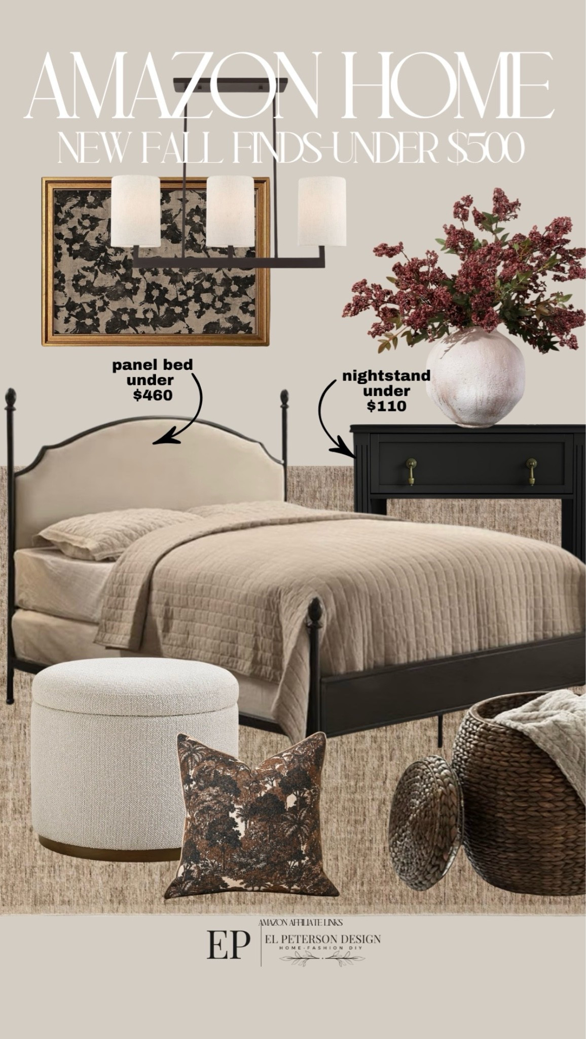 Amazon
Nightstand
Stems
Ottoman
Pillow
Artwork
Lighting
Basket

#LTKHome
