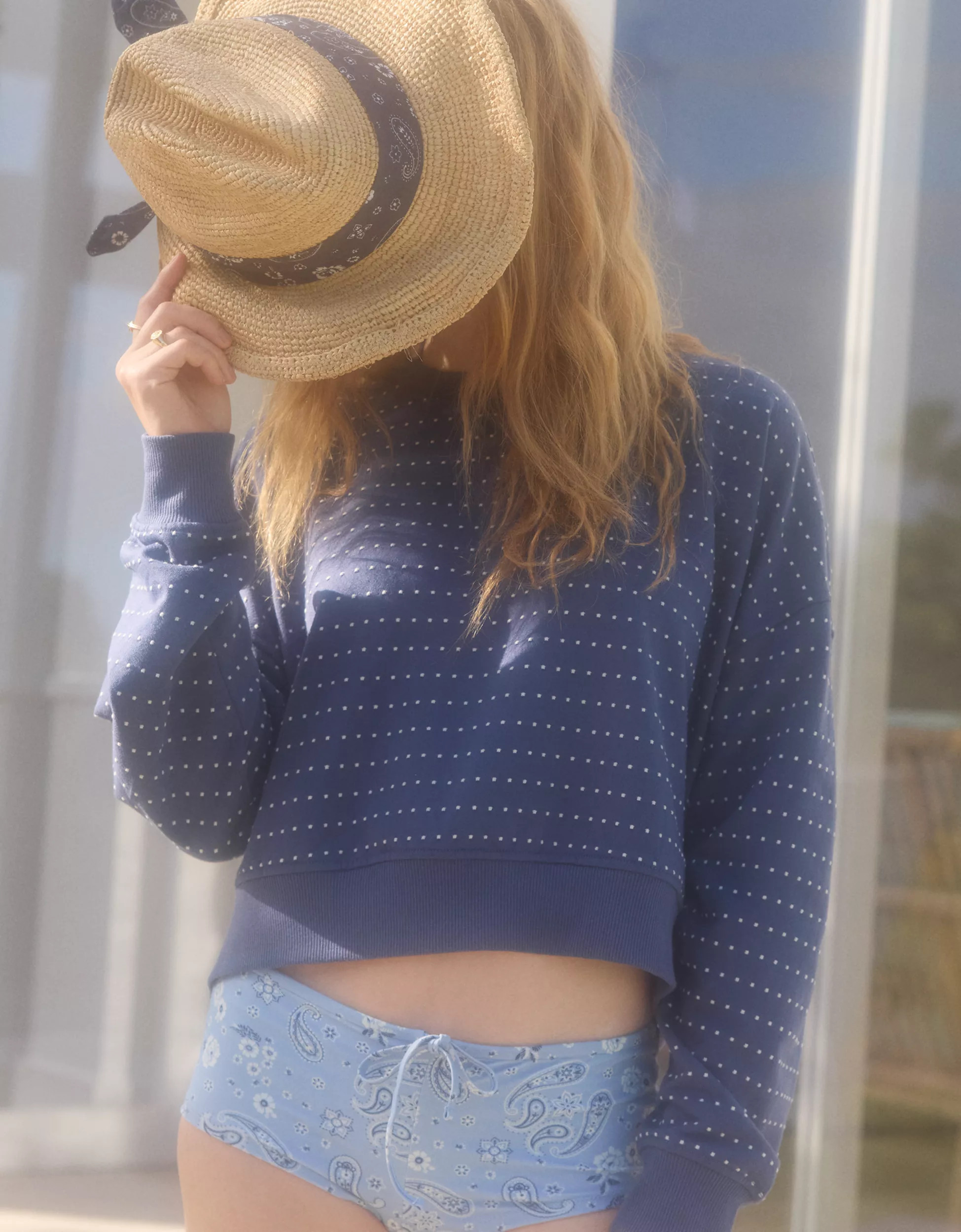 Aerie Straw Cowboy Hat | American Eagle Outfitters (US & CA)