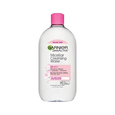 Garnier SKINACTIVE Micellar Cleansing Water All-in-1 Makeup Remover & Cleanser - Unscented - 23.7 fl oz | Target