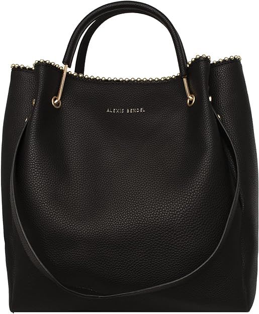 Alexis Bendel Women’s Handbag Vegan Leather Multi-Style Shopper Tote | Amazon (US)