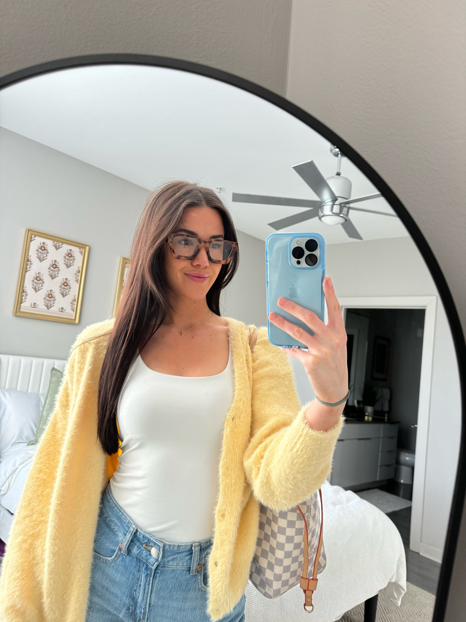 favorite blue light glasses🩵
#workwear #office #work

#LTKworkwear