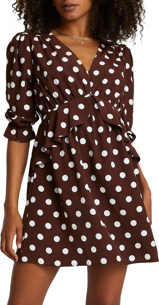 Polka Dot Minidress | Nordstrom