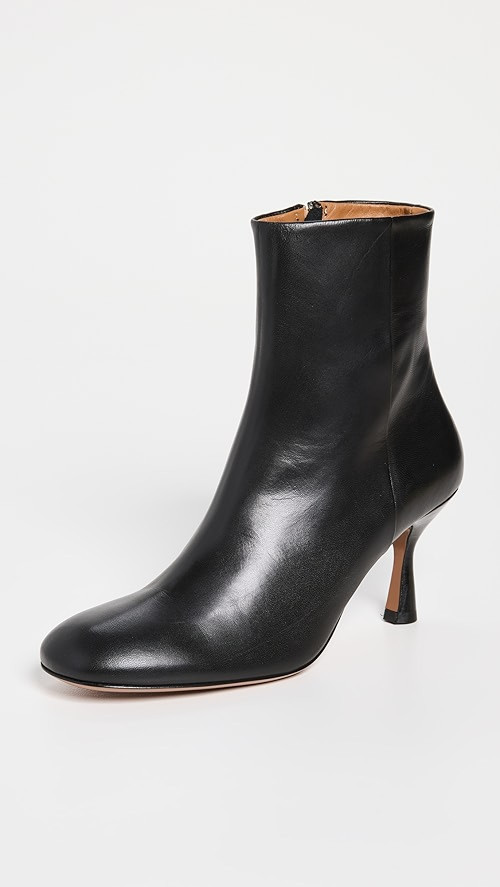 Carisio Black Nappa Booties | Shopbop