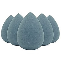 BEAKEY 5 Pcs Makeup Sponge Set, Foundation Blending Beauty Sponge, Flawless for Liquid, Cream, an... | Amazon (US)