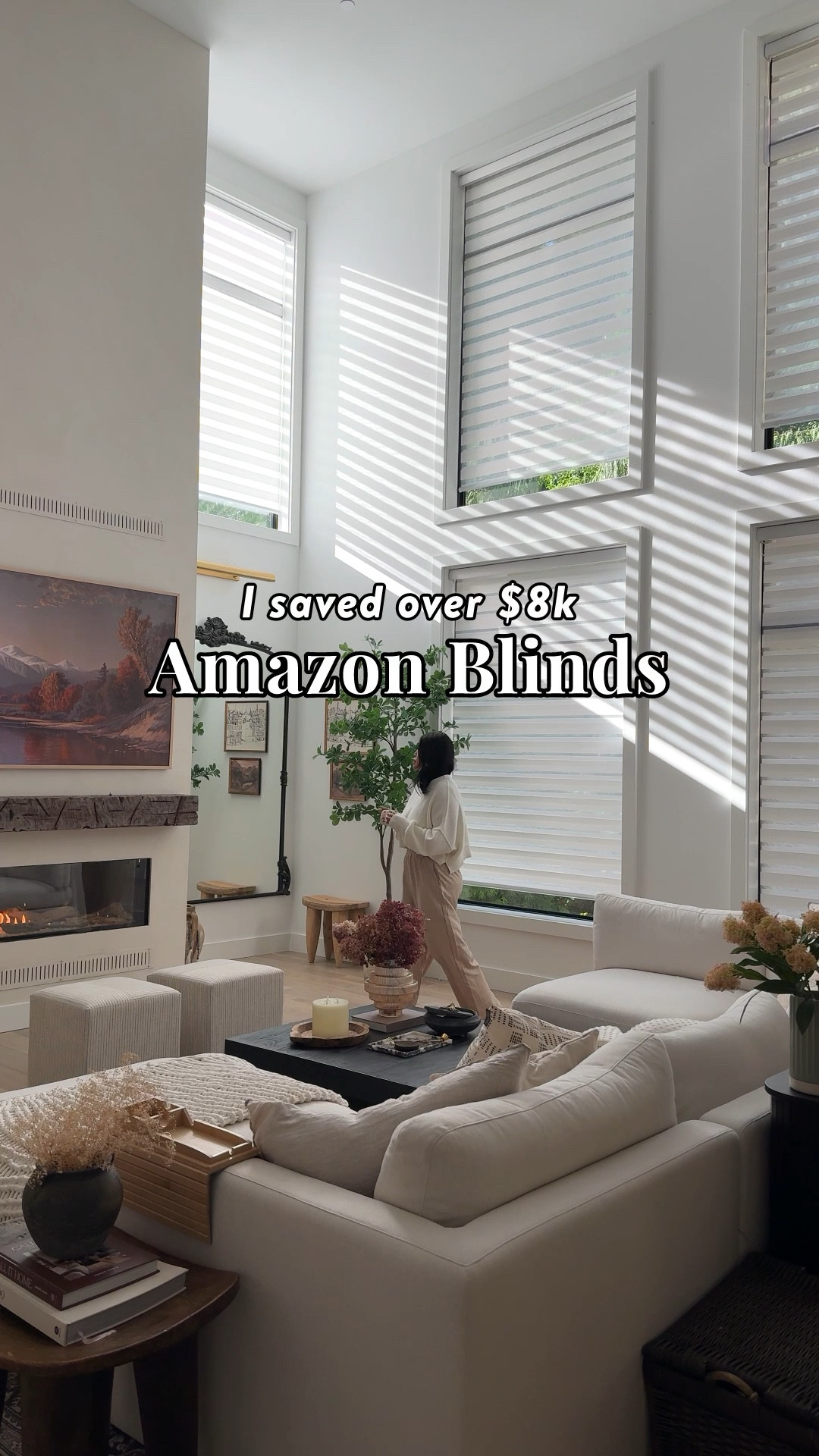 These are solar-powered and fully customizable and so easy to install!! Highly recommend! 

Amazon @Graywind Zebra Blinds! 
【8% off 】discount code: GWSabrina
*code valid till June 30

affordable blinds, Amazon find, Amazon home, zebra blinds, designer look for less, DIY blinds, living room decor, solar power blinds 

#zebrablinds #amazonfinds #amazonhome #graywindblinds #solarpower 



#LTKHome #LTKWatchNow #LTKSaleAlert