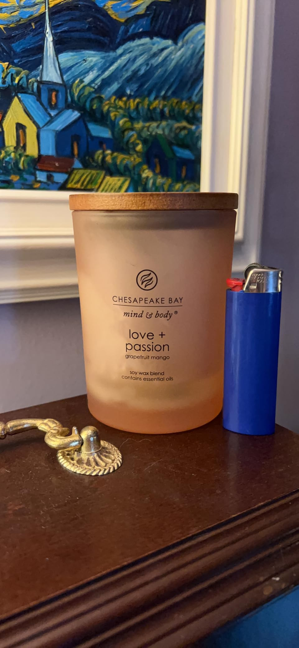 Chesapeake Bay Candle Scented Candle, Peace + Tranquility (Cashmere Jasmine), Medium Jar, Home D... | Amazon (US)