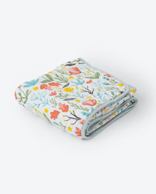 Original Cotton Muslin Quilt - Meadow | Little Unicorn
