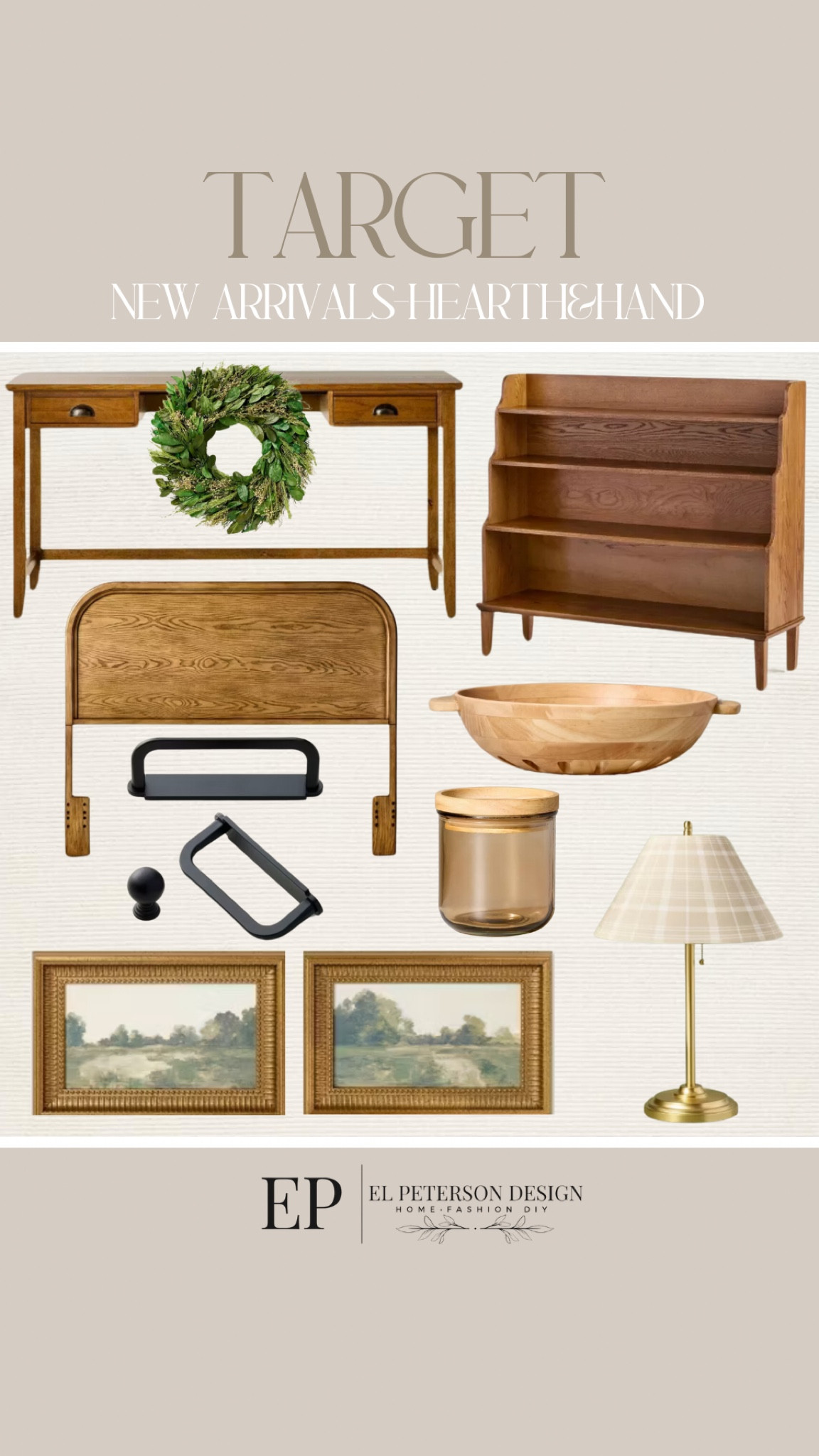 Hearth and Hand-New Arrivals
Desk
Wreath
Headboard
Door knobs and pulls
Artwork
Table lamp
Strainer
Container
Book case


#LTKHome