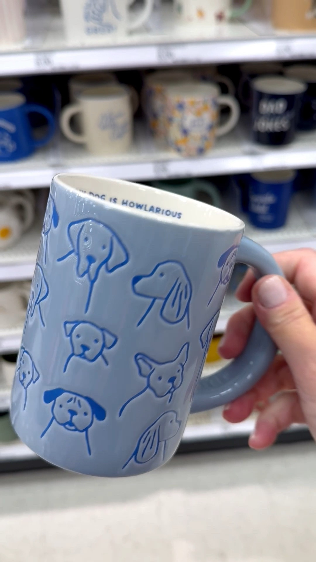 Cute mug with all the different dog breeds…and then a funny saying inside. Perfect for the dog Dad who specializes in Dad jokes! 😉

#dogdad #fathersdaygiftideas #dogmug #target #puppydad #giftsfordogparents #giftsfordoglovers

#LTKSeasonal #LTKHome #LTKMens